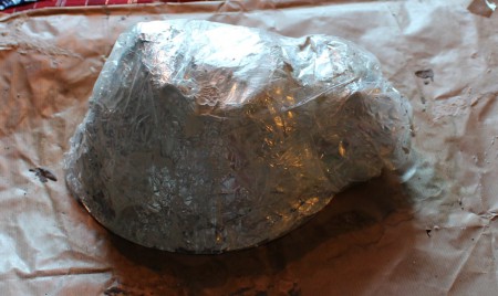 Sedan gladpack så så att modulen släpper från formen